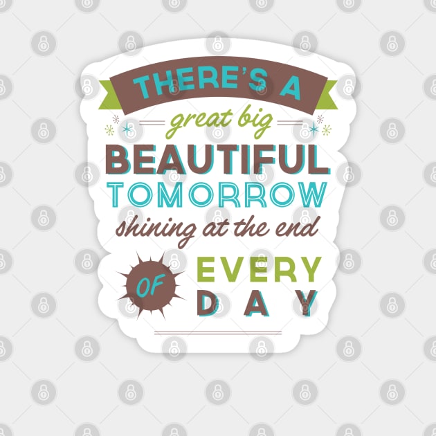 Beautiful Tomorrow (For light backgrounds) Sticker by LivelyLexie